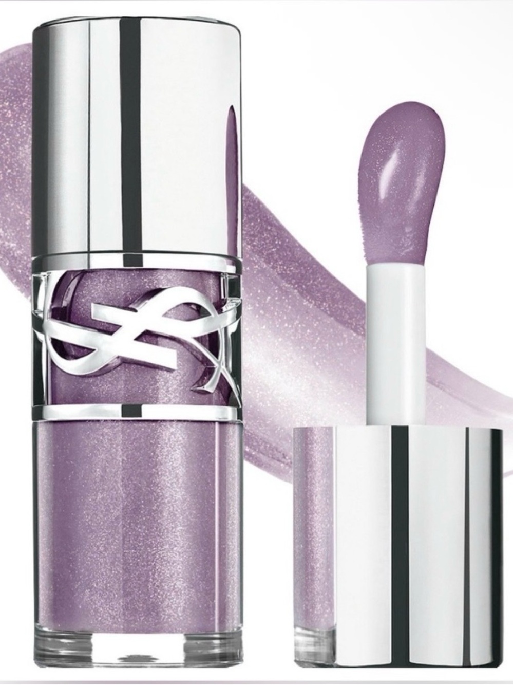 YVES SAINT LAURENT Charm Bracelet & Plumping Lip Oil Gloss Bundle - Picture 5 of 11